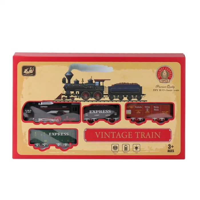 BUĞZ 5299-69 Işıklı Tren 18 Parça