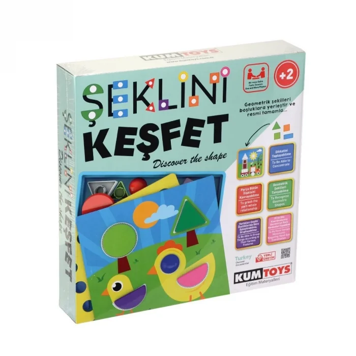 5306 KumToys, Şeklini Keşfet / +2 yaş