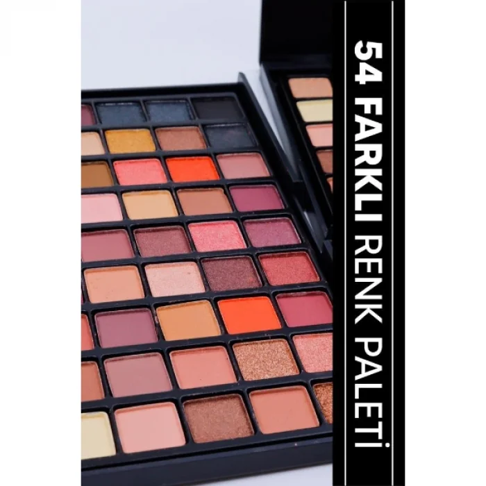 BUĞZ 54lü Mat Sedefli Far Paleti