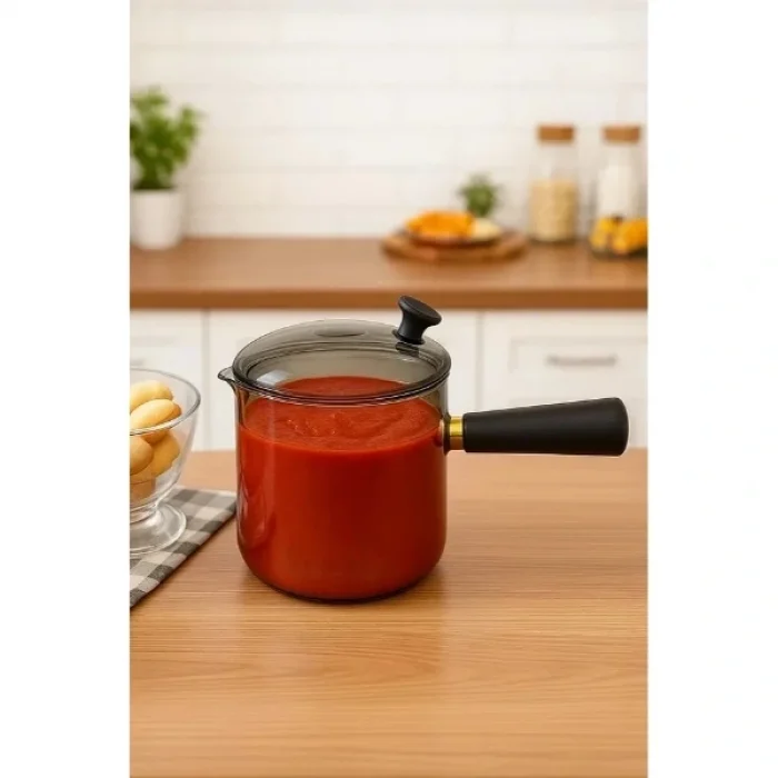 BUĞZ 550 ml Akasya Cam Cezve