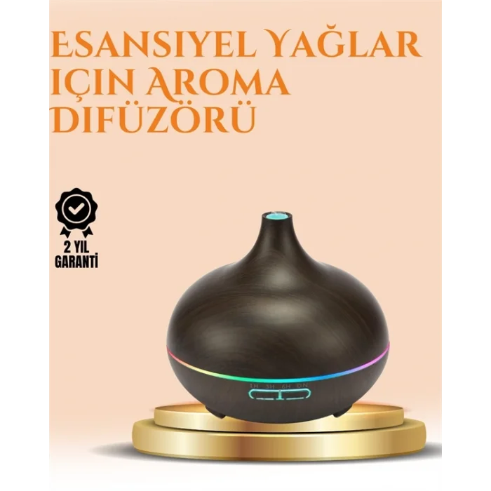 BUĞZ 550 ml Ultrasonik Yağ Difüzörü ve Soğuk Buhar Nemlendirici