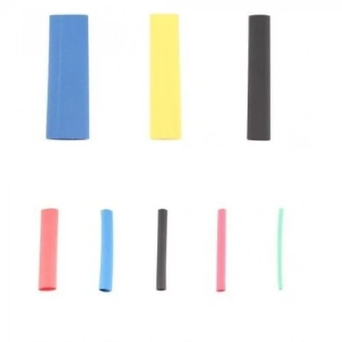 BUĞZ 560 Parça Makaron Seti Kapaklı Kutulu Kablo Birleştirme Koruyucu Sıcaklıkla Daralan Makaron Set