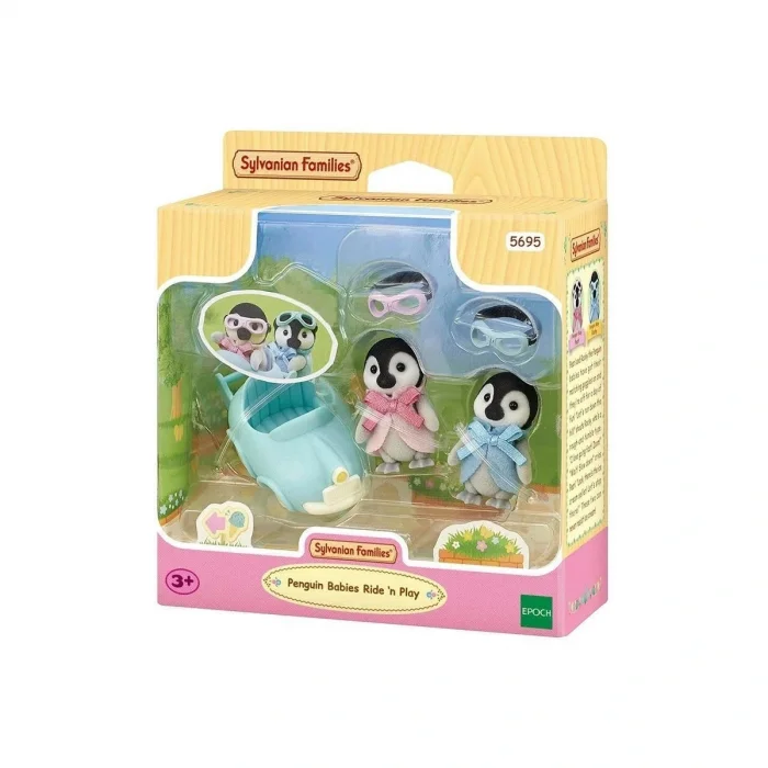 BUĞZ 5695 Sylvanian Families Penguen Bebekler Araba Keyfi +4 yaş