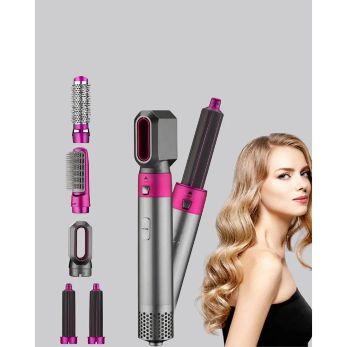 BUĞZ 5’i 1 Arada Saç Şekillendirici Set Kuaför Düzeyinde Performans ve Ergonomik Tasarım