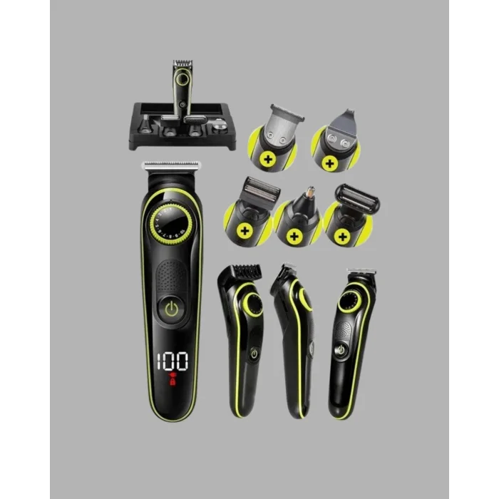 BUĞZ 5’i 1 Arada Şarjlı Tıraş Makinesi – Paslanmaz Çelik Başlıklı, Yüz ve Vücut Bakım Cihazı