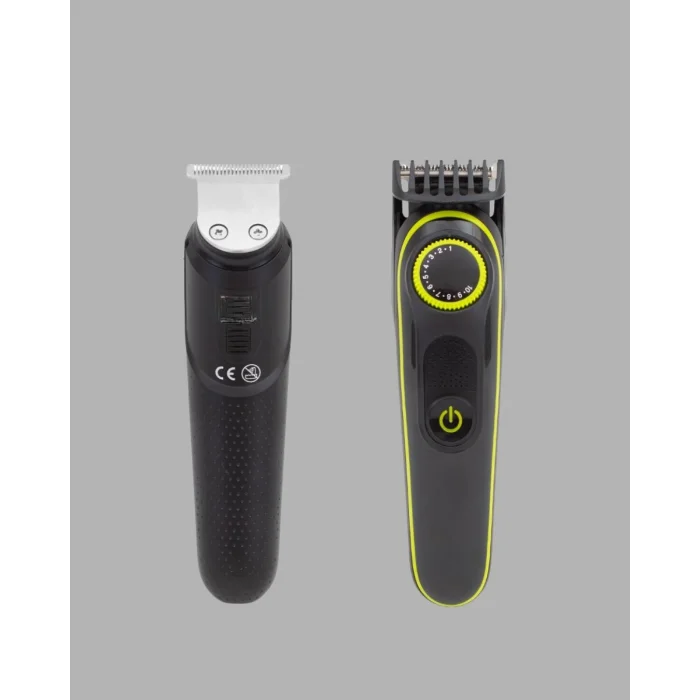 BUĞZ 5’i 1 Arada Şarjlı Tıraş Makinesi – Paslanmaz Çelik Başlıklı, Yüz ve Vücut Bakım Cihazı