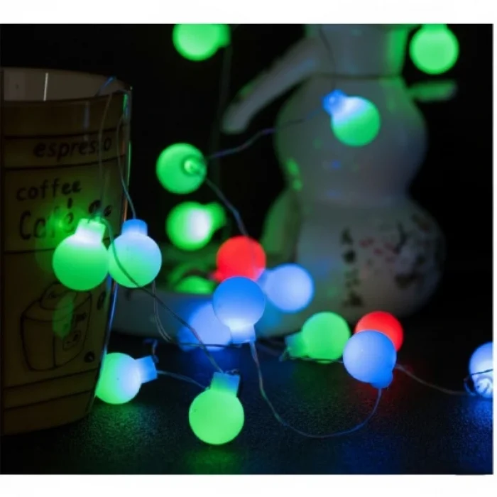 BUĞZ 5m 28 Led RGB Işık Şeffaf Kablo Fişli Eklemeli