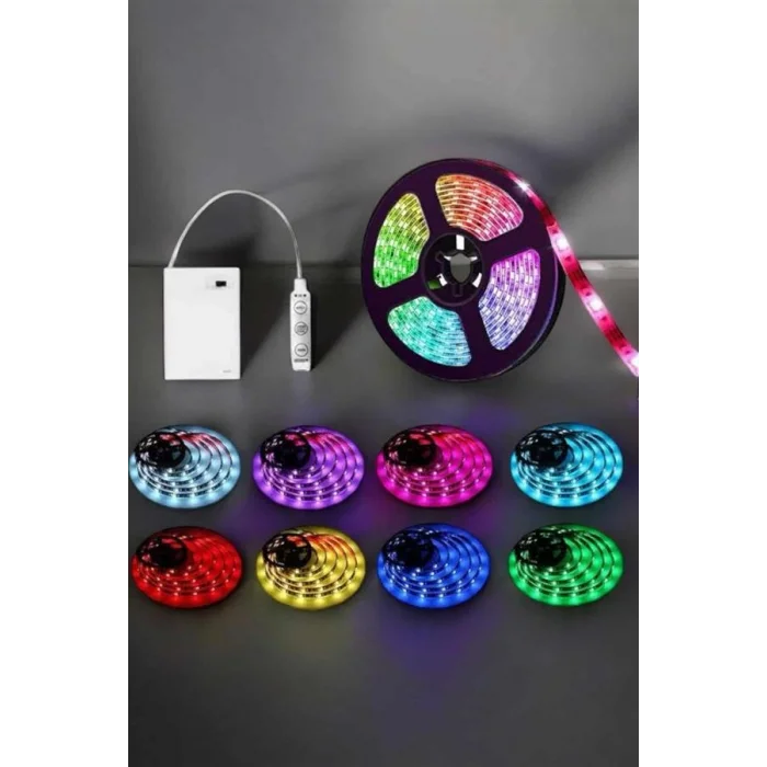 BUĞZ 5M RGB Işıklı Her Ortama Uygun Led Işık - Lisinya
