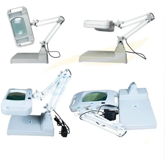 BUĞZ 5x 10x Büyüteç  Led Işıklı Süper Parlak Enerji Tasarruflu  Masa Lambası Lt861