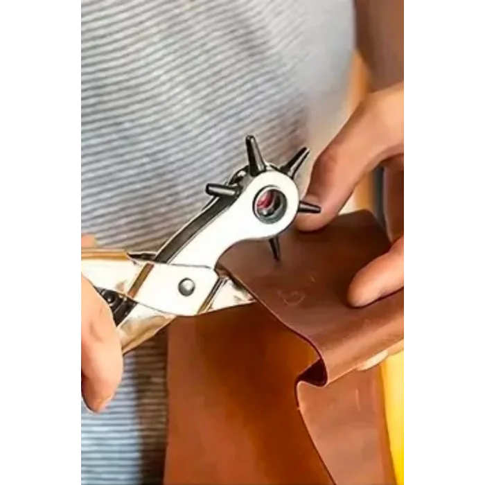  6 Farklı Boyutta Kemer Delme Pensesi Kemer Delici Delik Açıcı Aparat