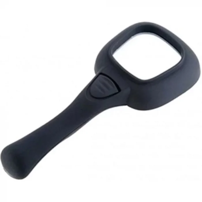 BUĞZ 6 Ledli Ve Mor Işıklı Büyüteç 60mm