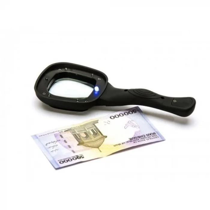 BUĞZ 6 Ledli Ve Mor Işıklı Büyüteç 60mm - BUĞZ