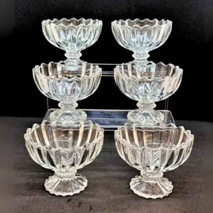 BUĞZ 6lı Kristal Çerezlik Seti