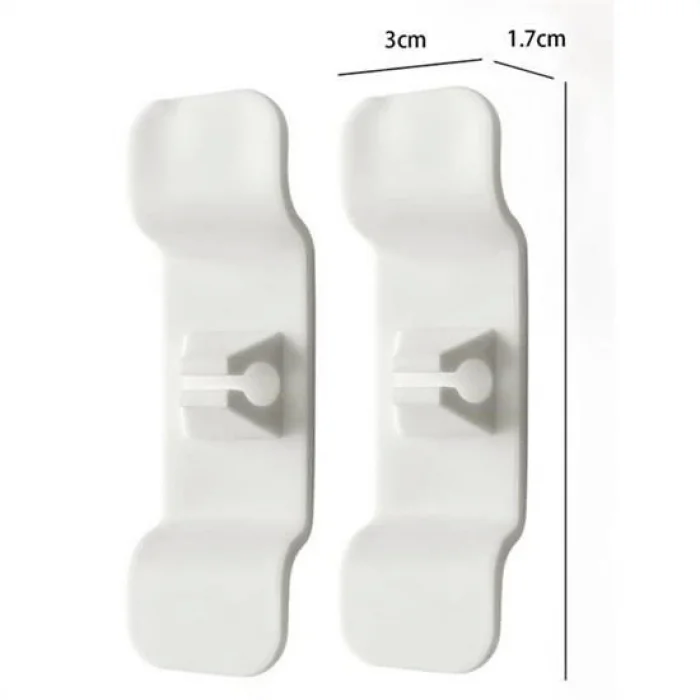  6lı Pratik Kablo Toparlayıcı Yapışkanlı Klips Mutfak Air Fryer Kettle Kahve Tost Makinası