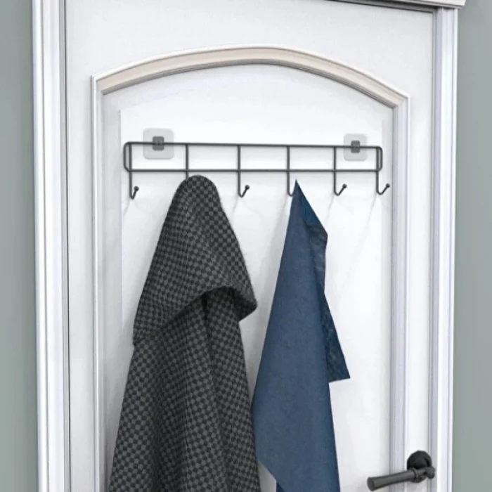 BUĞZ 6lı Yapışkanlı Kapı Arkası Askı