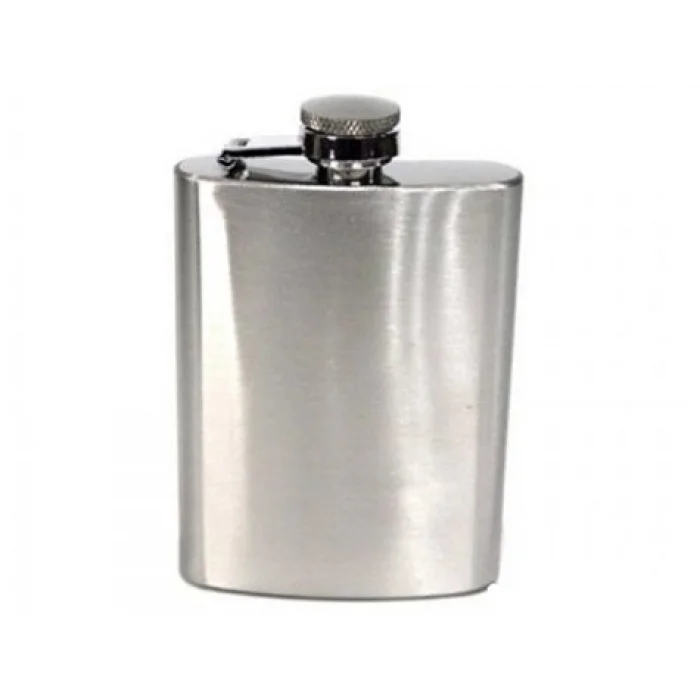 BUĞZ 6 oz Çelik Cep İçki Kanyak Matarası