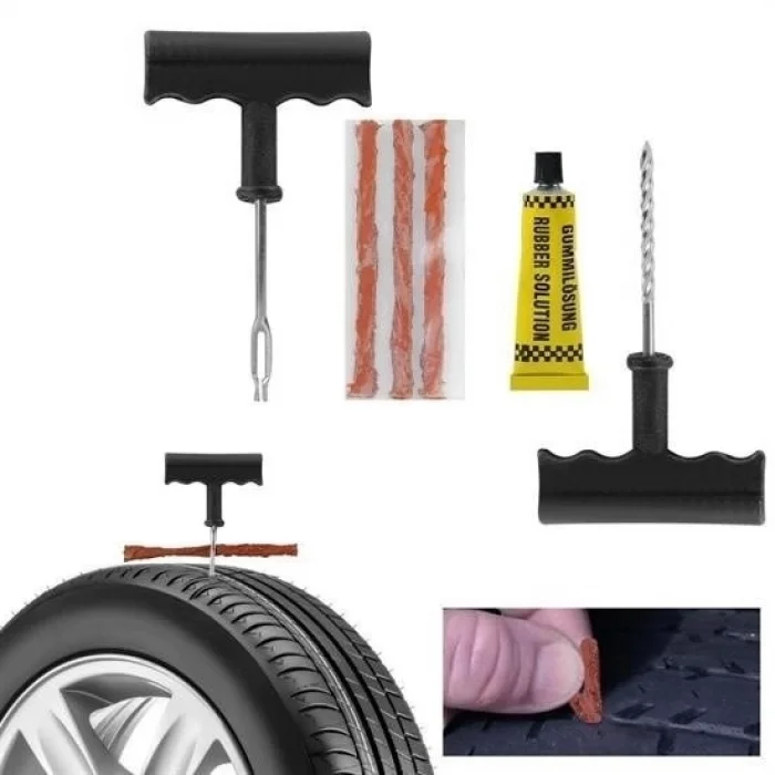 6 Parça Araba Motosiklet Otomobil Bisiklet Lastik Tamir Kiti Araç Bakım Seti