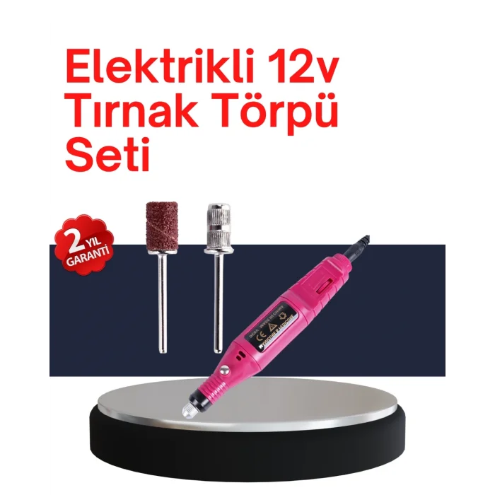 BUĞZ 6 Uçlu Elektrikli Manikür Pedikür Seti