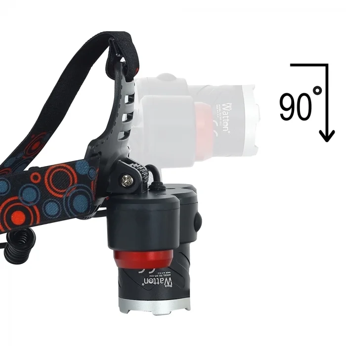 BUĞZ 6000 Lümen Şarjlı Kafa Lambası  Wt-632