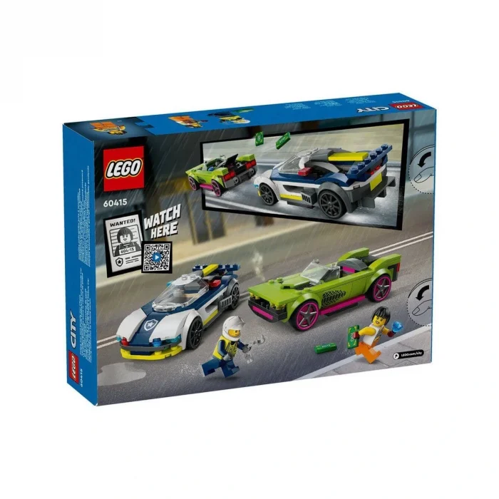 BUĞZ 60415 LEGO® City Polis Arabası ve Spor Araba Takibi 213 parça +6 yaş