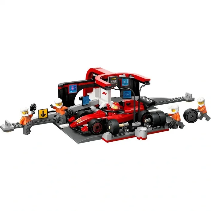 BUĞZ 60443 Lego City Ferrari F1 Pit Stop ve Pit Ekibi 322 parça +6 yaş
