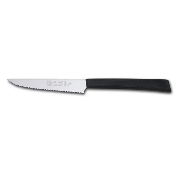 BUĞZ 61107 - Sürmene Lazerli Tırtıklı Biftek / Steak Bıçağı 12 Cm