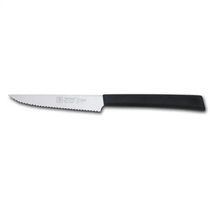 BUĞZ 61107 - Sürmene Lazerli Tırtıklı Biftek / Steak Bıçağı 12 Cm