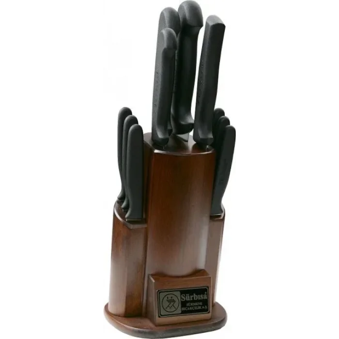 BUĞZ 61506 - Sürmene Mutfak Bıçağı Seti - 11 Lu Set