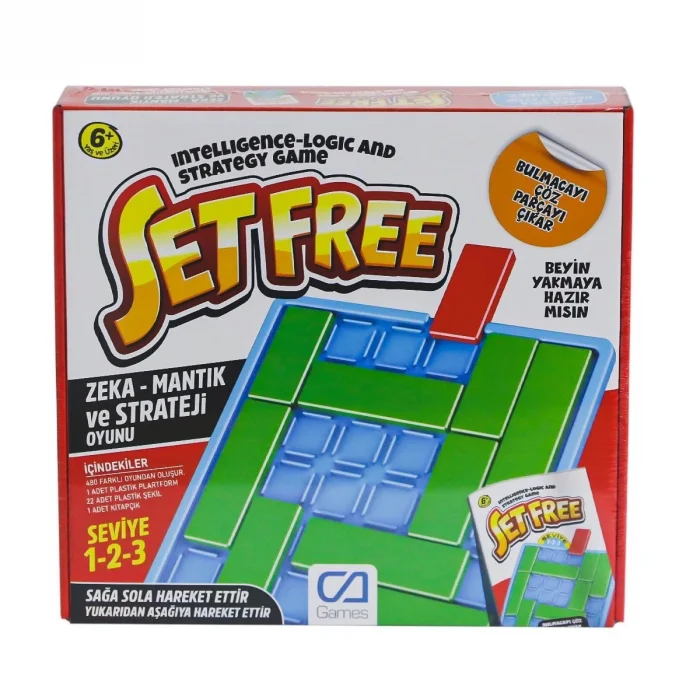  620 CAPLS-5264 Setfree Zeka, Mantık ve Strateji Oyunu