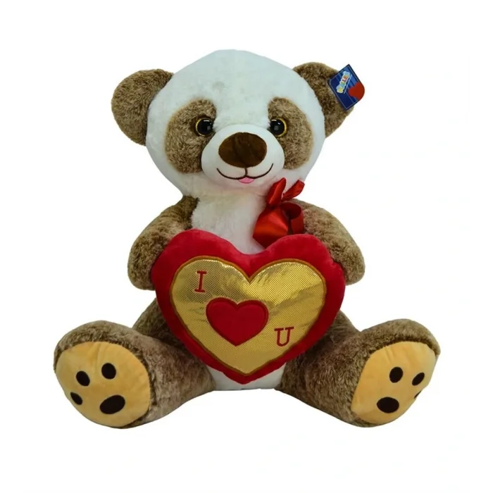 BUĞZ 62909 30 CM KALP TUTAN PANDA -HLY