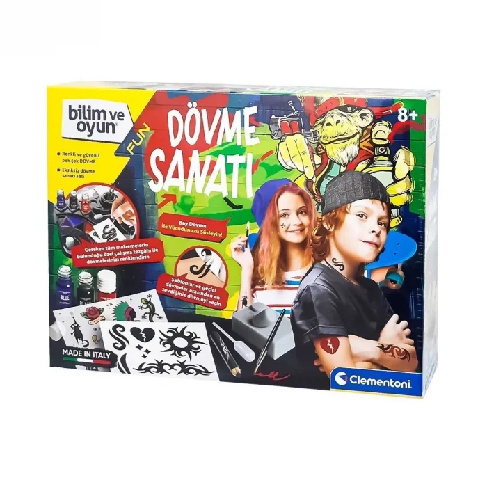  64329 Bilim ve Oyun - Dövme Sanatı +8 yaş