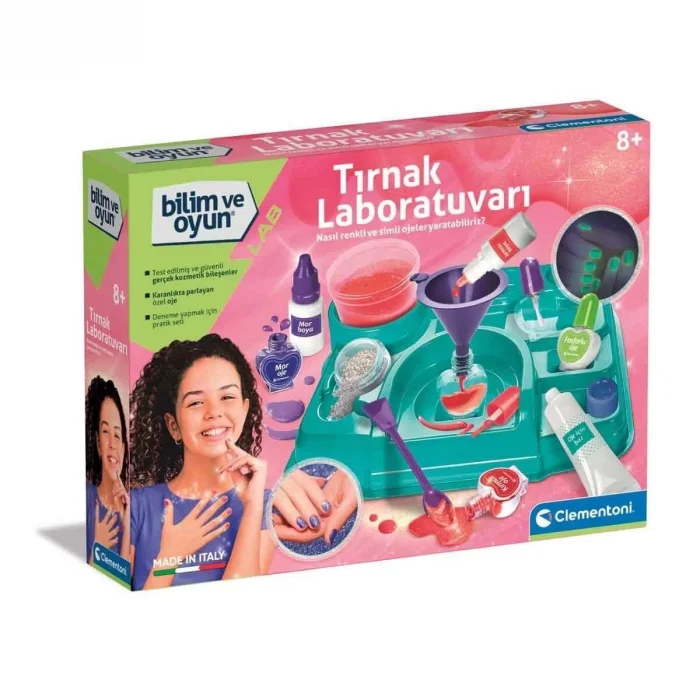  64471 Bilim ve Oyun - Tırnak Laboratuvarı +8 yaş