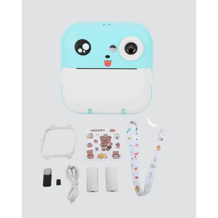  64GB TF Kart Destekli Çoklu Dil Seçeneği Sunan Anında Baskı Kamera