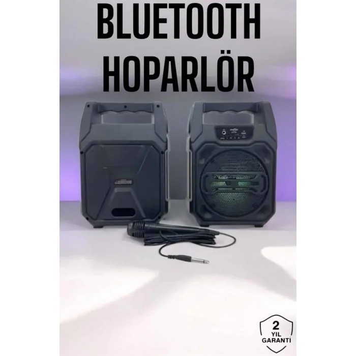 BUĞZ 6.5 İnç Kablosuz Hoparlör Bluetooth Bağlantılı Yüksek Ses Kaliteli