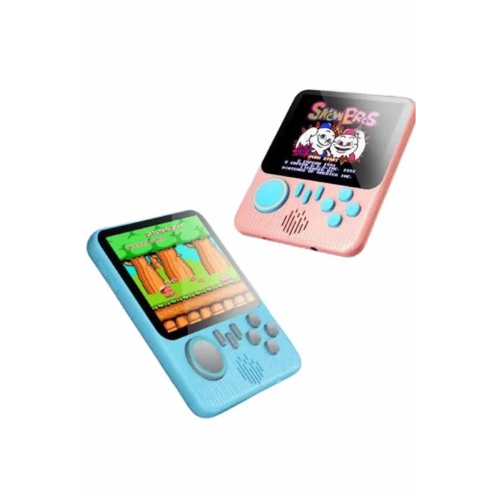  666 Oyunlu Retro El Konsolu Atari 3.5 İnç Taşınabilir Oyun Konsolu