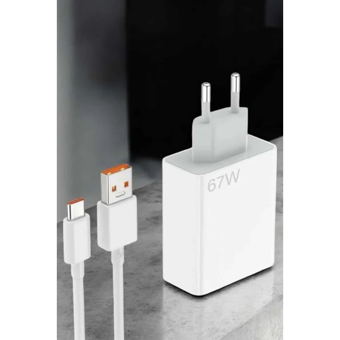 BUĞZ 67W Şarj Aleti Turbo Hızlı Type-C Şarj