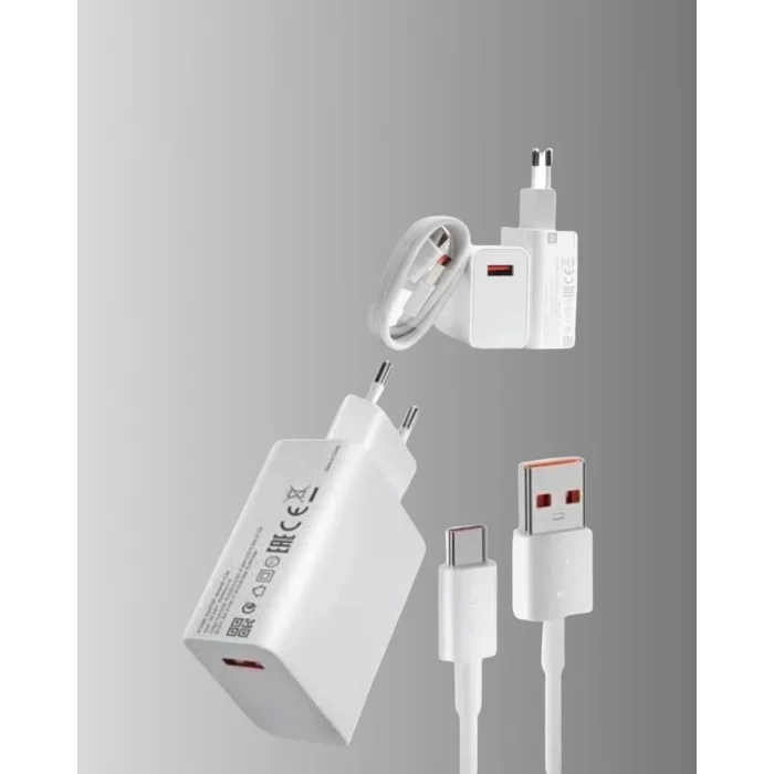 BUĞZ 67W Type-C Turbo Şarj Cihazı – Aşırı Akım ve Isı Koruması, Seyahat Uyumlu - Lisinya