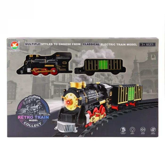 BUĞZ 699-69A Sesli Işıklı Şarjlı Dumanlı Tren Seti