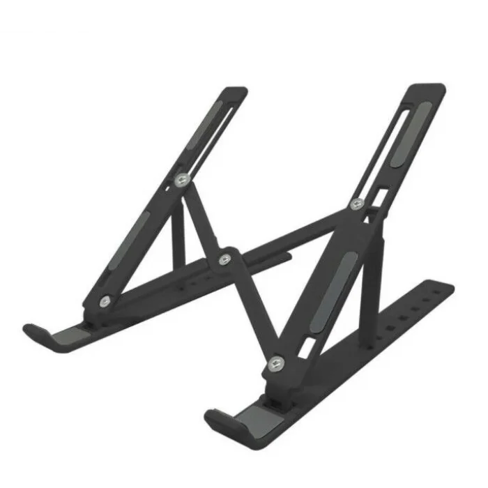 BUĞZ 7 Kademeli Ayarlı Katlanabilir Laptop Tablet Standı Siyah
