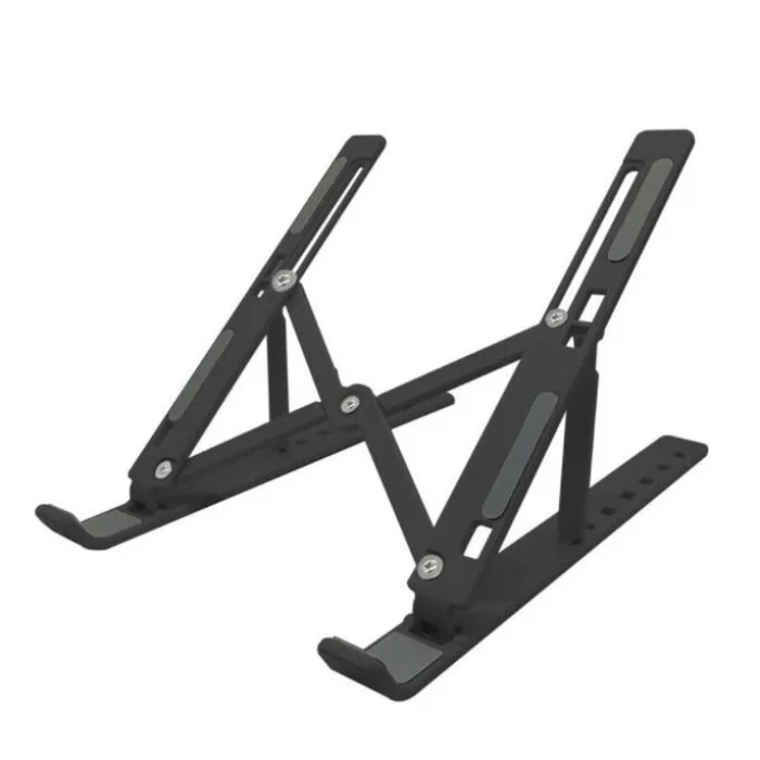 BUĞZ 7 Kademeli Ayarlı Katlanabilir Laptop Tablet Standı Siyah