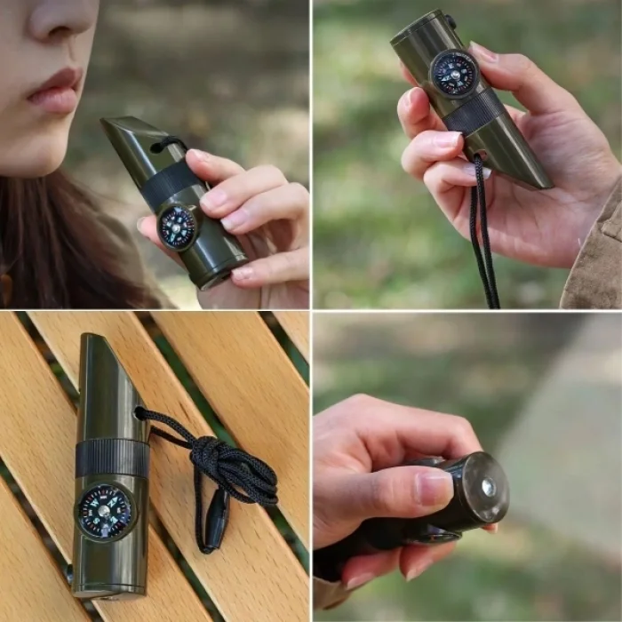 BUĞZ 7si 1 Arada Acil Durum Düdüğü