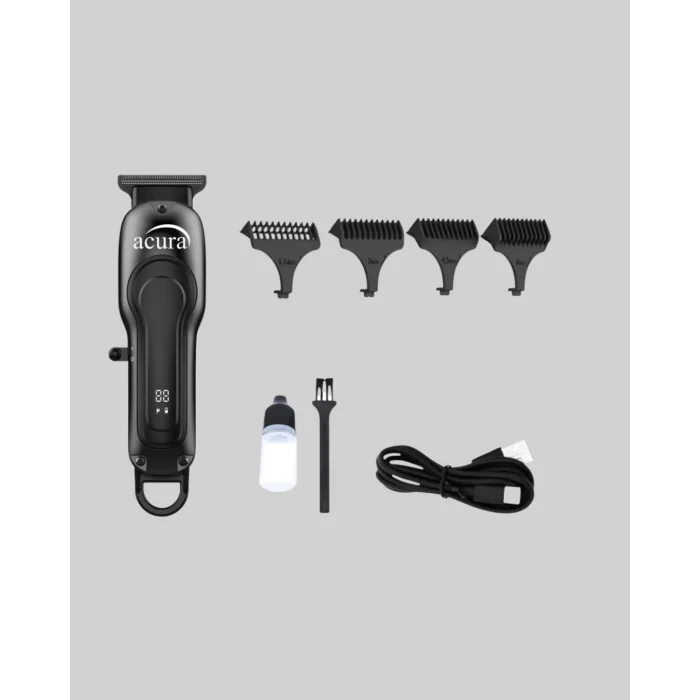 BUĞZ 7000 RPM Güçlü Motorlu LCD Göstergeli Şarjlı Tıraş Makinesi