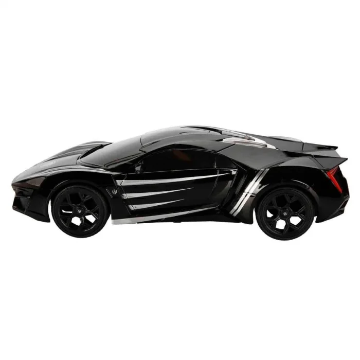 7037 Kumandalı 1:16 Avengers Black Panther Lykan Hypersport Araba