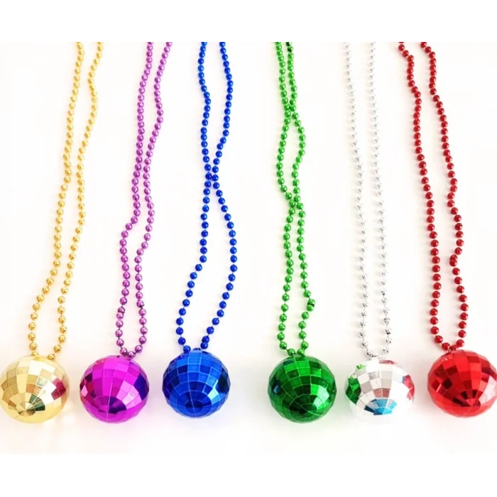 BUĞZ 7039ler 8039ler Ve 9039lar Temalı Disko Topu Kolye Seti 6 Adet