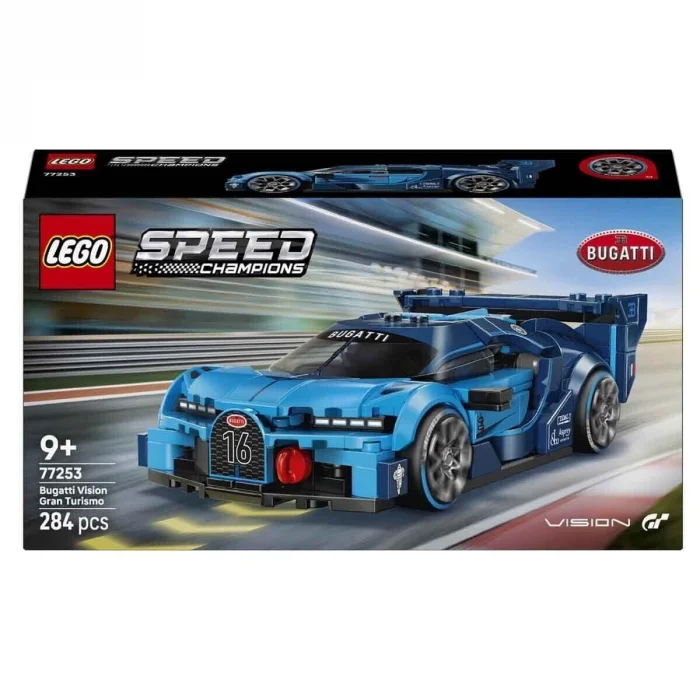 BUĞZ 77253 Lego Speed Champions Bugatti Vision Gran Turismo 284 parça +9 yaş