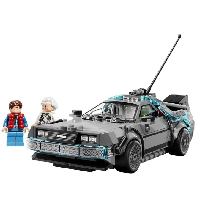 BUĞZ 77256  Speed Champions Geleceğe Dönüş: Zaman Makinesi 357 parça +9 yaş