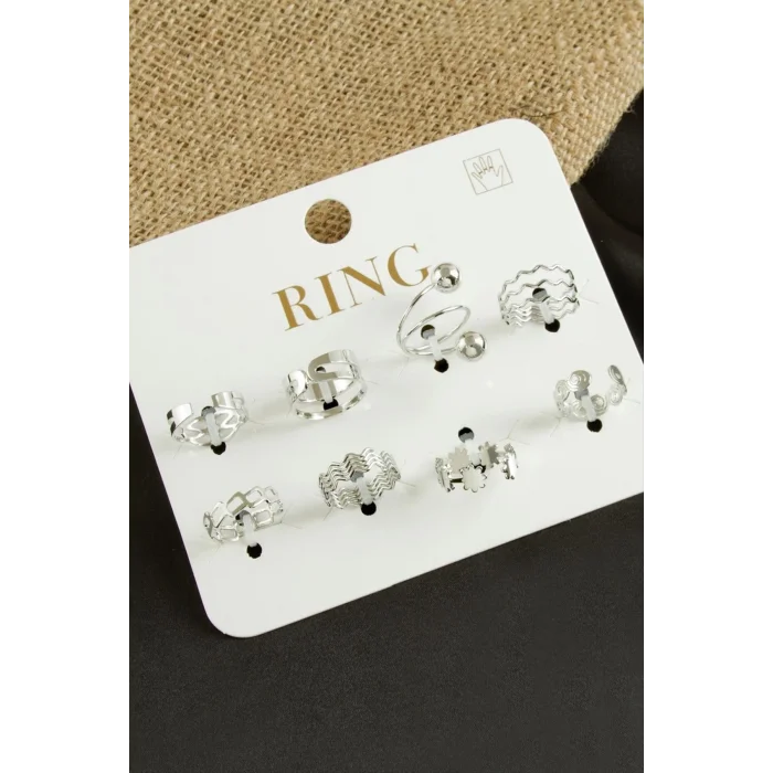  8 Adet Lüks Eklem Yüzük