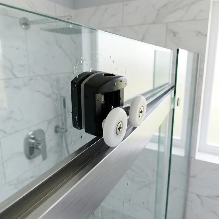 BUĞZ 8 Adet Siyah Duşakabin Tekeri Bx40
