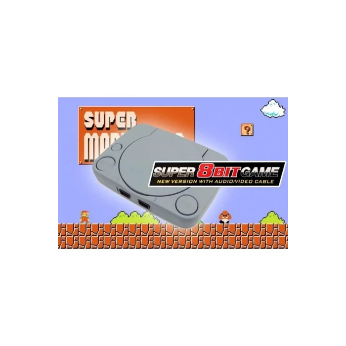 BUĞZ 8 bit oyun konsolu için siyah 2 oyun kolu ve 1 oyun tabancası seti, bluetooth yok