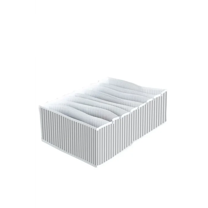 BUĞZ 8 Bölmeli  XL Pratik Bölmeli Çekmece Düzenleyici Organizer(İç Çamaşırı Kravat Çorap Düzenleyici)